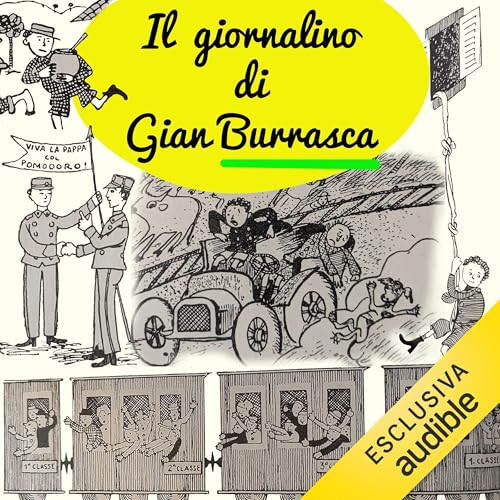 Il giornalino di Gian Burrasca Audiolibro Por Vamba arte de portada