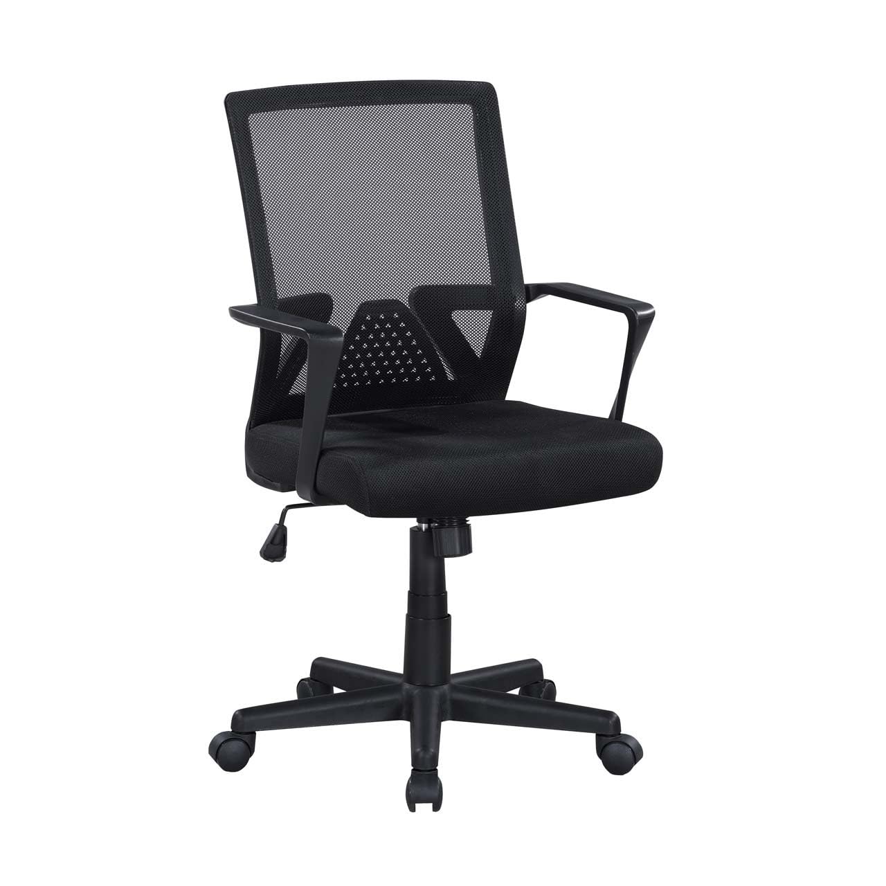 INMOZATA Computer Desk Chair - Mid Back Ergonomic Mesh Office Chair with Adjustable Height Lumbar Support for Adults