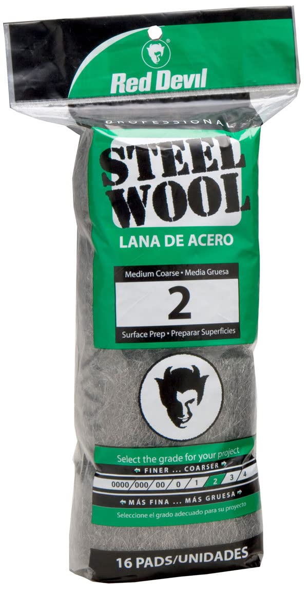 Red Devil Steel Wool - Extra Coarse (Pack of 96) -23