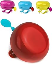 Fahrradklingel Kinder Fahrradglocke Mädchen und Jungen, Damen-Fahrrad Glocke Lenker 22.2mm Bunt Ding Dong Klingel Kinderfahrrad Bike Bell