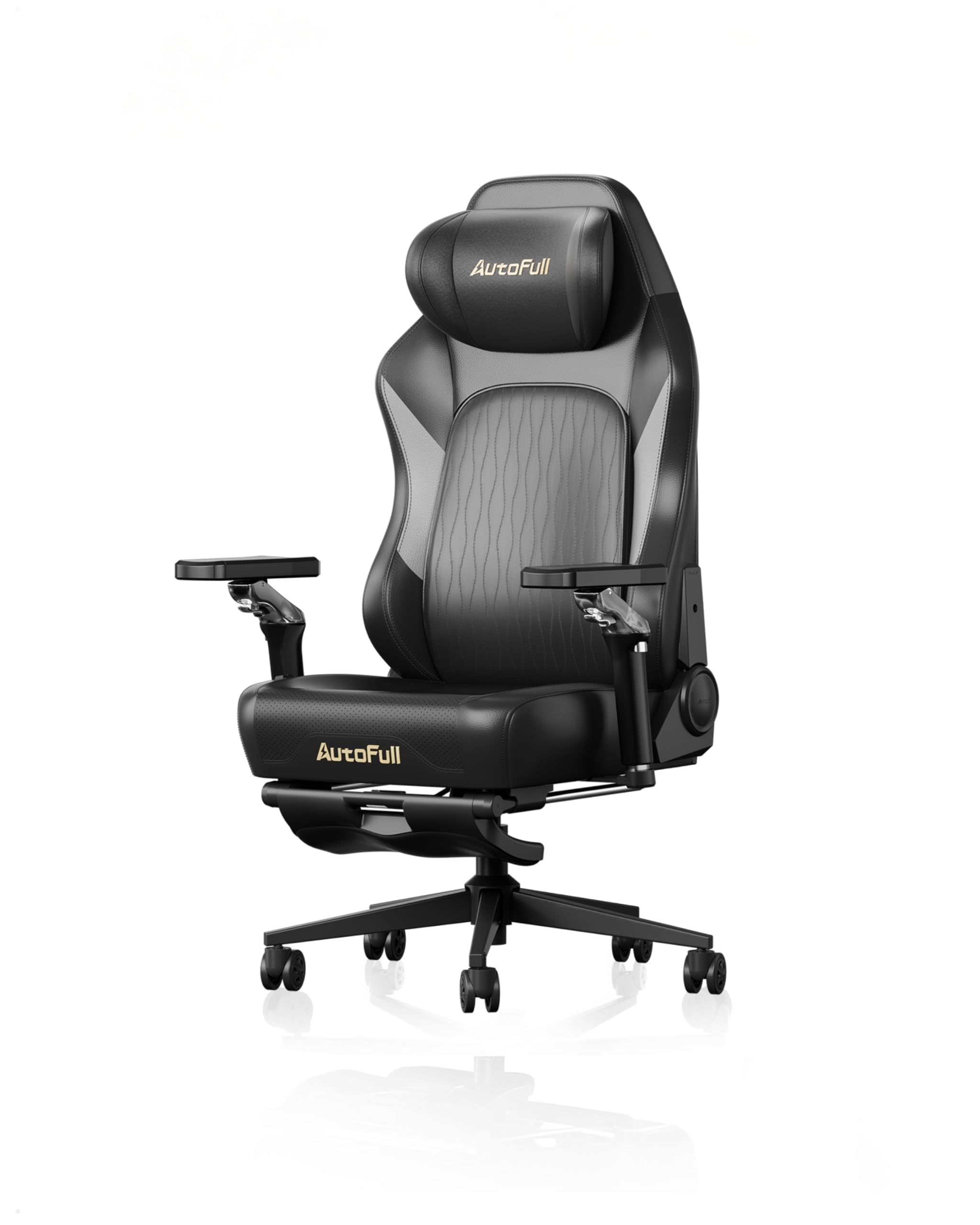 Chaise Gamer AutoFull M6 Pro 2.0 pour soulager le dos avec appui-tête réglable