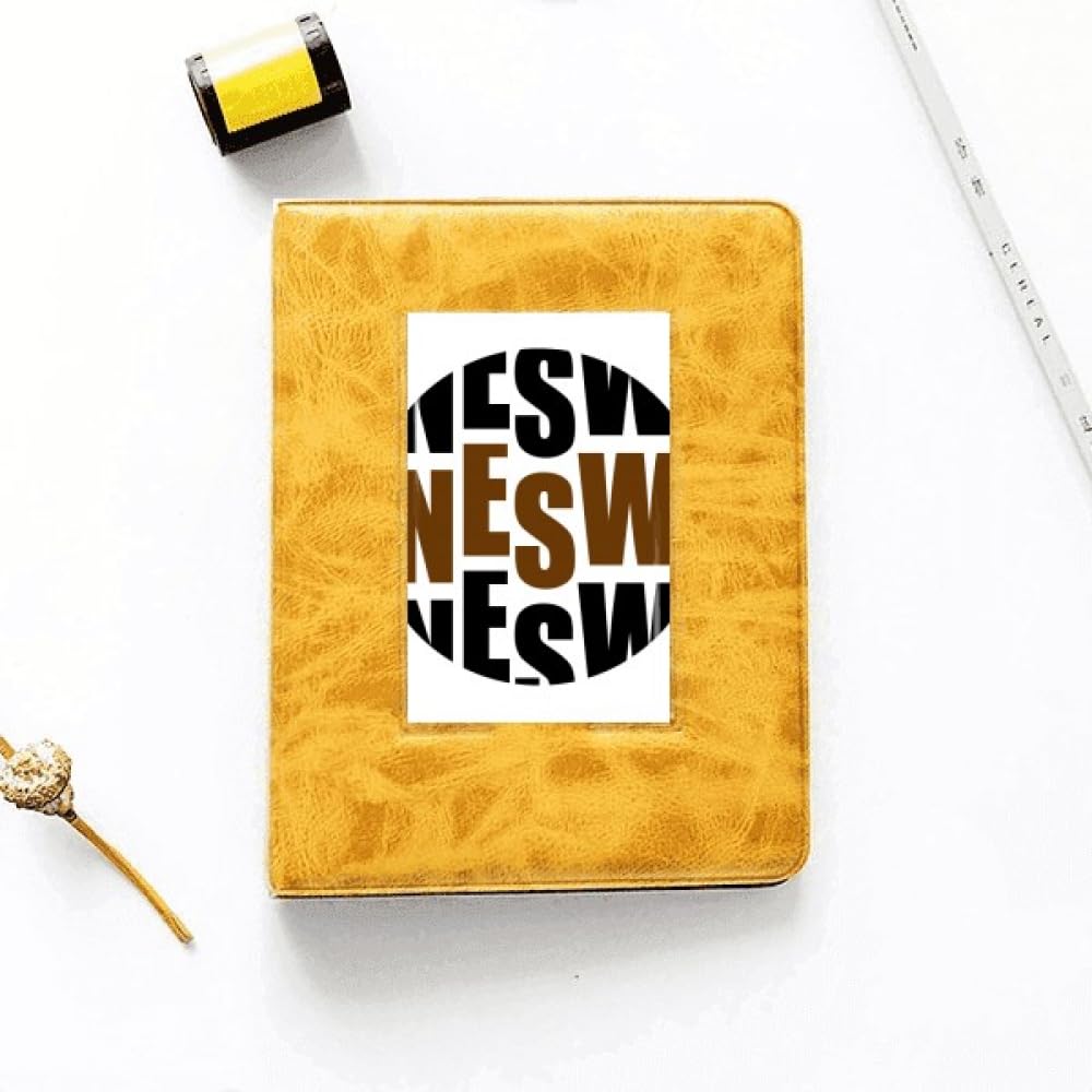 no/no Local Direction Compass Art Deco Fashion Photo Album Family Wedding Picture 4x6