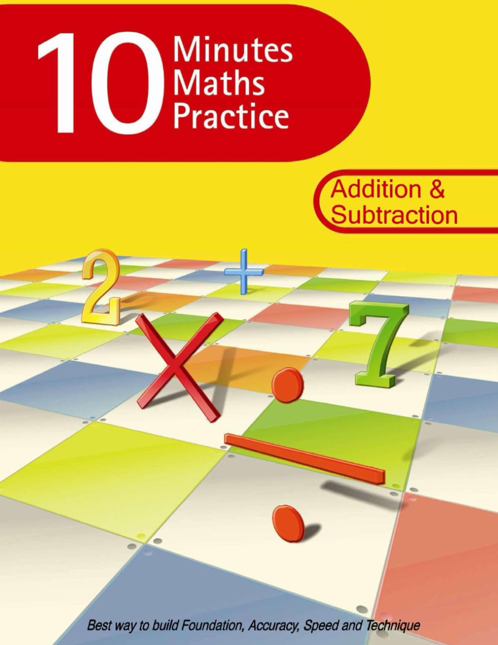 10 Minutes Maths Practice: Addition & Subtraction _ Two-digit to multi-digit addition and subtraction