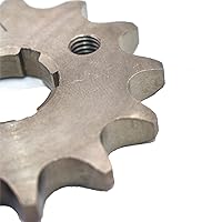 Vista 5 de Piñón delantero de motor de motocicleta de 428-16T-0.669 in, se adapta a 50cc 70cc 110cc 125cc Dirt Pit Bike Mini Bike ATV Quad