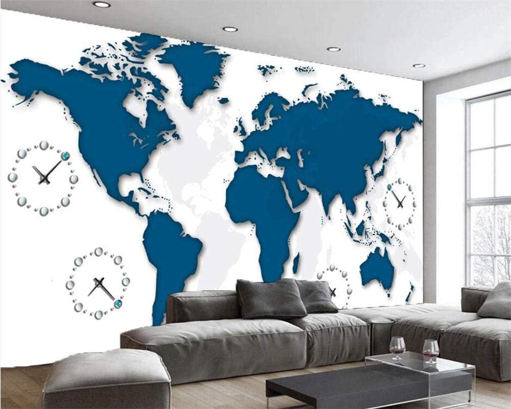 Murales Peel And Stick Carta Da Parati Personalizzata Con Foto 3D Mappa Del Mondo Nautico Grandi Murales Soggiorno Divano Camera Da Letto Moderna Pittura Murale Decorazioni Per La Cas 300(L)x210(H) cm