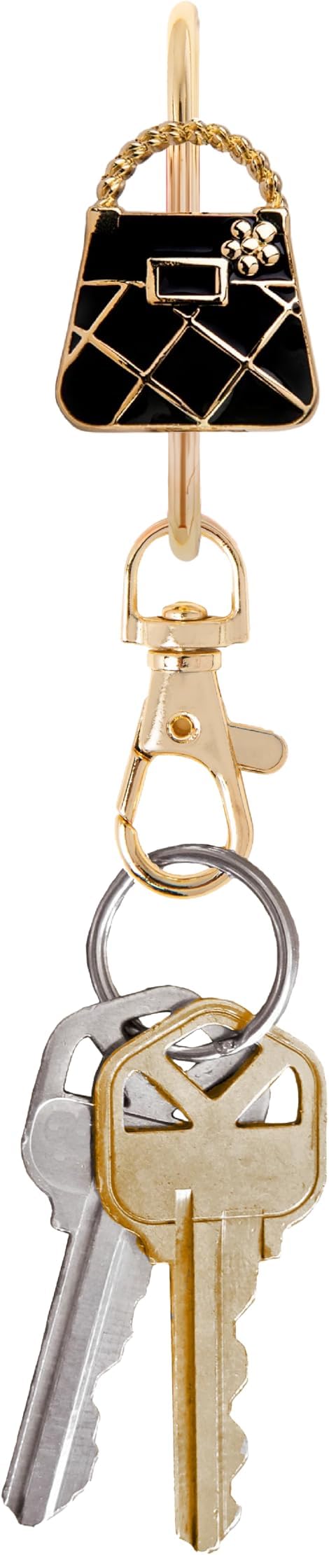 Women’s Bag Charm Key Finder, Car Keychain Hook, Cute Purse Organizer & Tote Bag Accessories, Gifts for Mom - Original