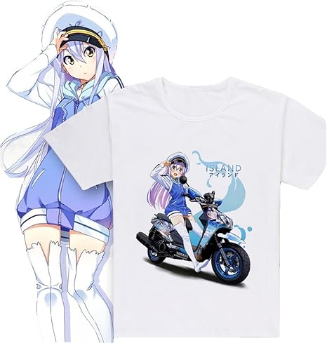 Amazon Met You アニメ ゲーム Island アイランド 御原凛音 おはらりんね コスプレ服 ｔシャツ コスチューム Cosplay L C コスプレ 仮装 通販