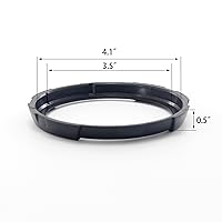 Vista 4 de Cubierta del velocímetro negro bisel del velocímetro compatible con accesorios Polaris RZR 1000 900 (1 unidad)