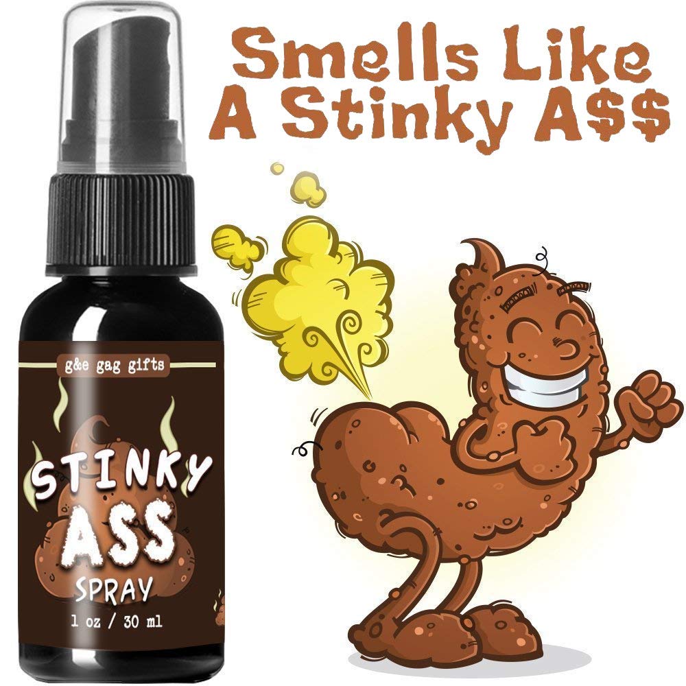 IAMAGOODLADY 30ML Novelties Liquid Fart Gag Prank Joke Spray Can Stink Bomb Smelly Stinky Gas Bulk Gifts Under 5 Dollar Cheap Stuff Coupons and Promo Codes Easter Decorations
