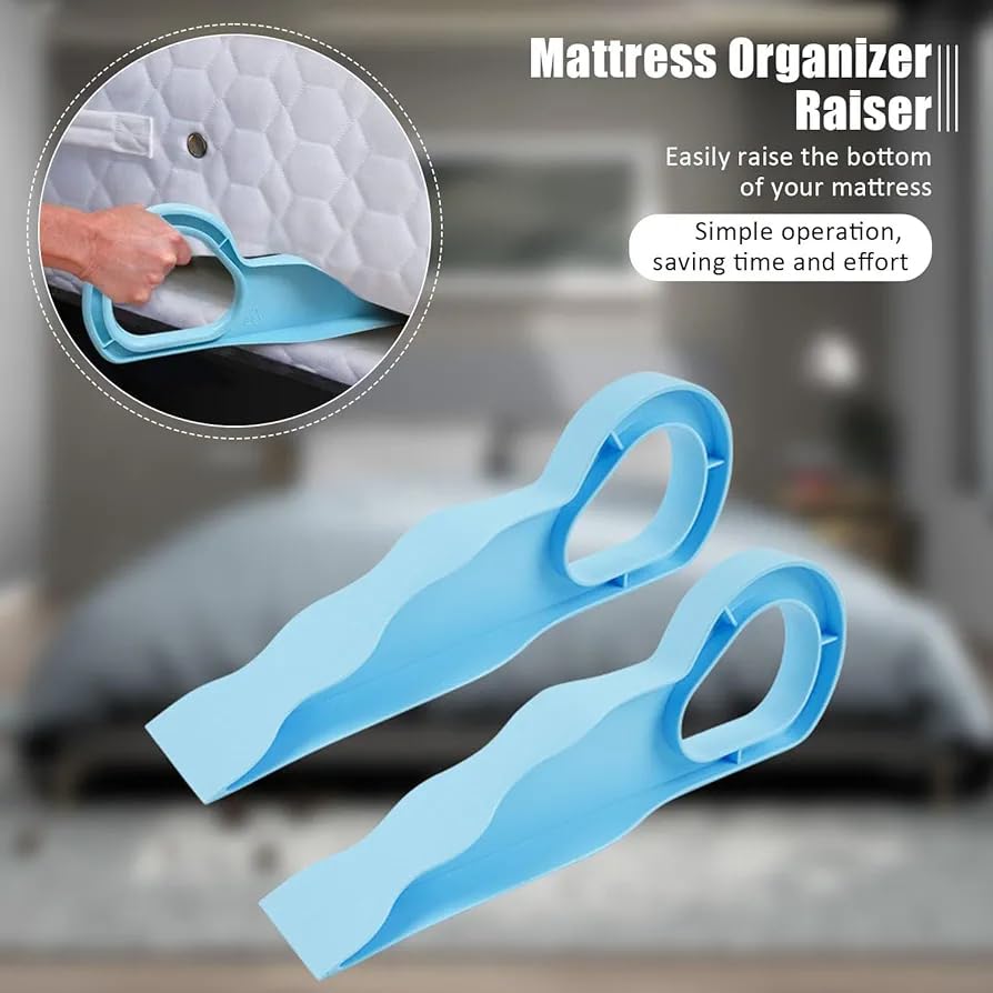 Image of ALINCOLN Premium 2 Pack Bedsheet Tucker Tool for Bed Making | Double Bed Mattress Lifter Tool and Bedsheet Tucking Tool for Elderly, Pregnant Women & Back Pain | Durable ABS Plastic