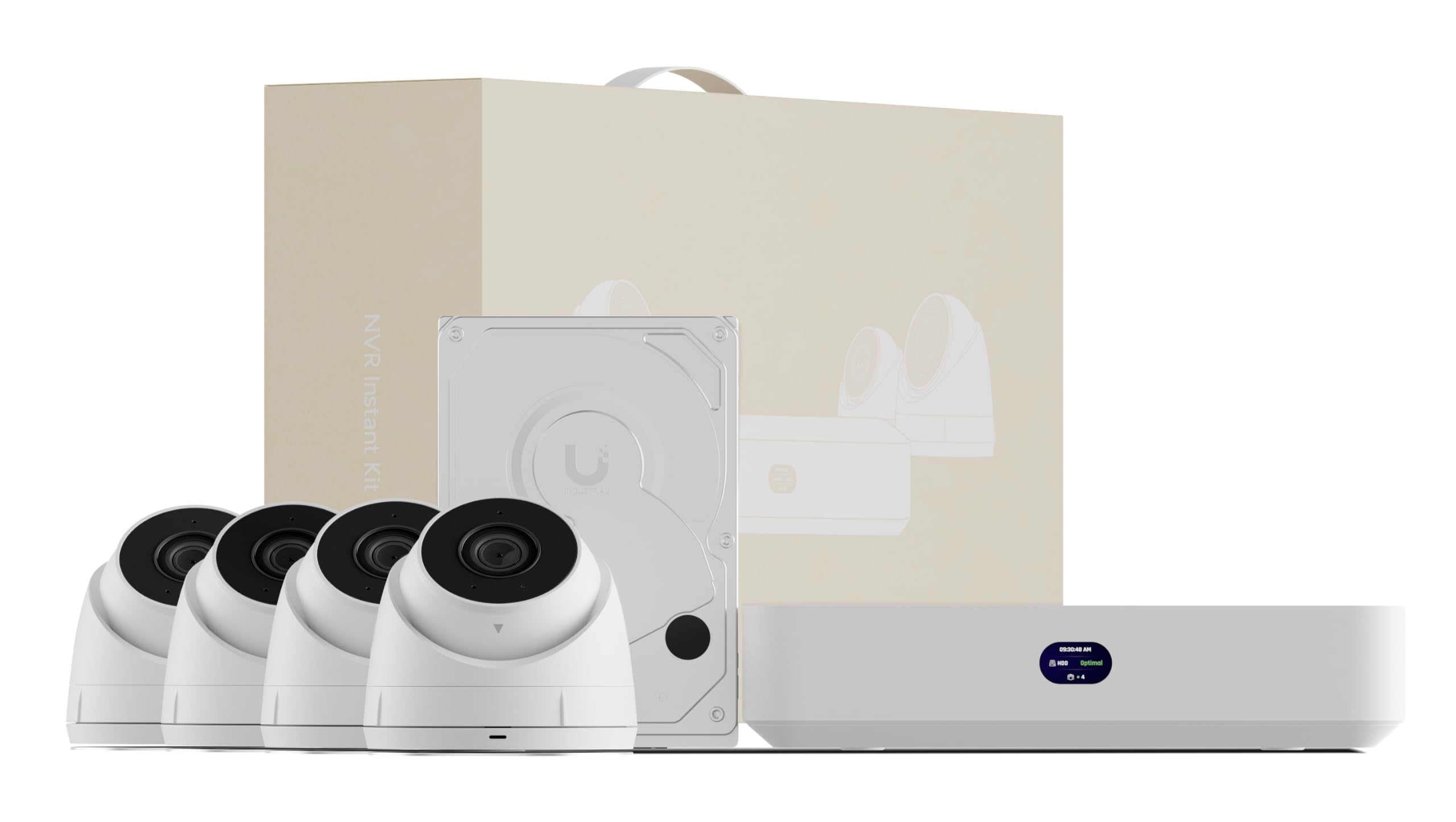 Ubiquiti UniFi・NVR + Kamera(s)・verkabelt (LAN 10/100) (UNVR-INSTANT-KIT)