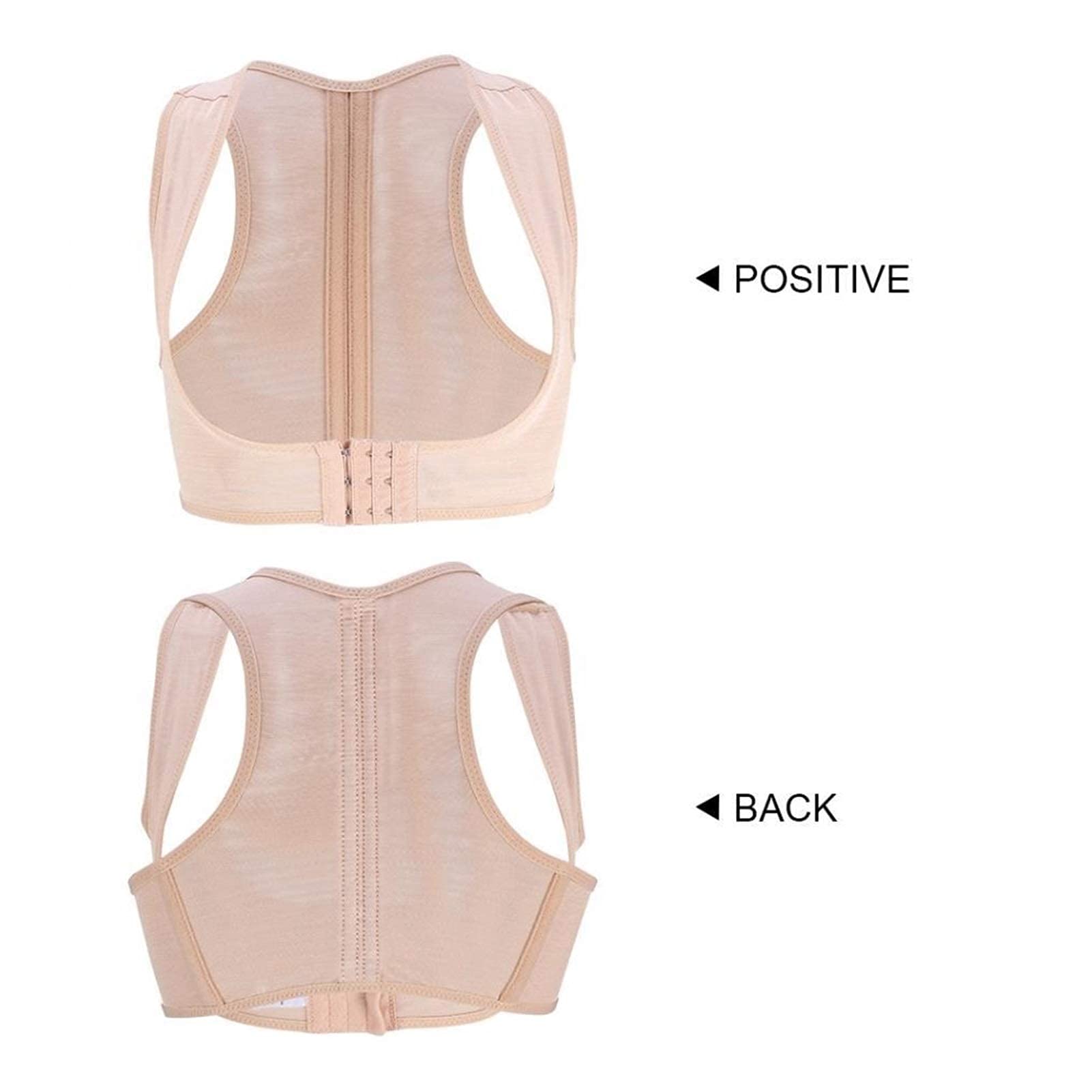 Corsetto Regolabile per la Schiena della Signora Brace Humpback Correction Band Beauty Chest Shaper Cintura di Supporto Correttore posturale per Busto da Donna (Dimensioni : Large) (L)