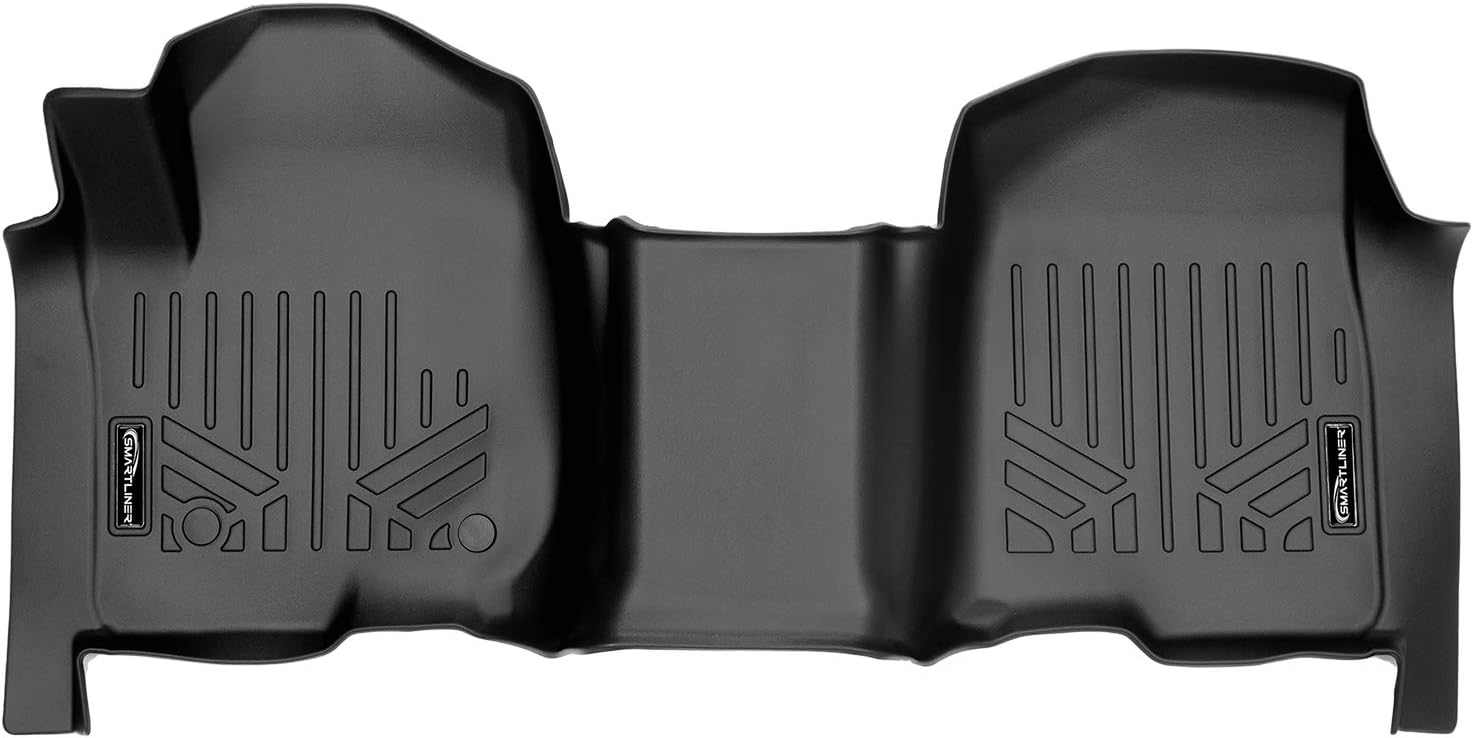 MAXLINER Floor Mats 1st Row Liner for 2019-2025 Chevrolet Silverado 1500