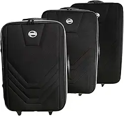 Kit Conjunto Jogo Malas Viagem Village Grande Média Pequena