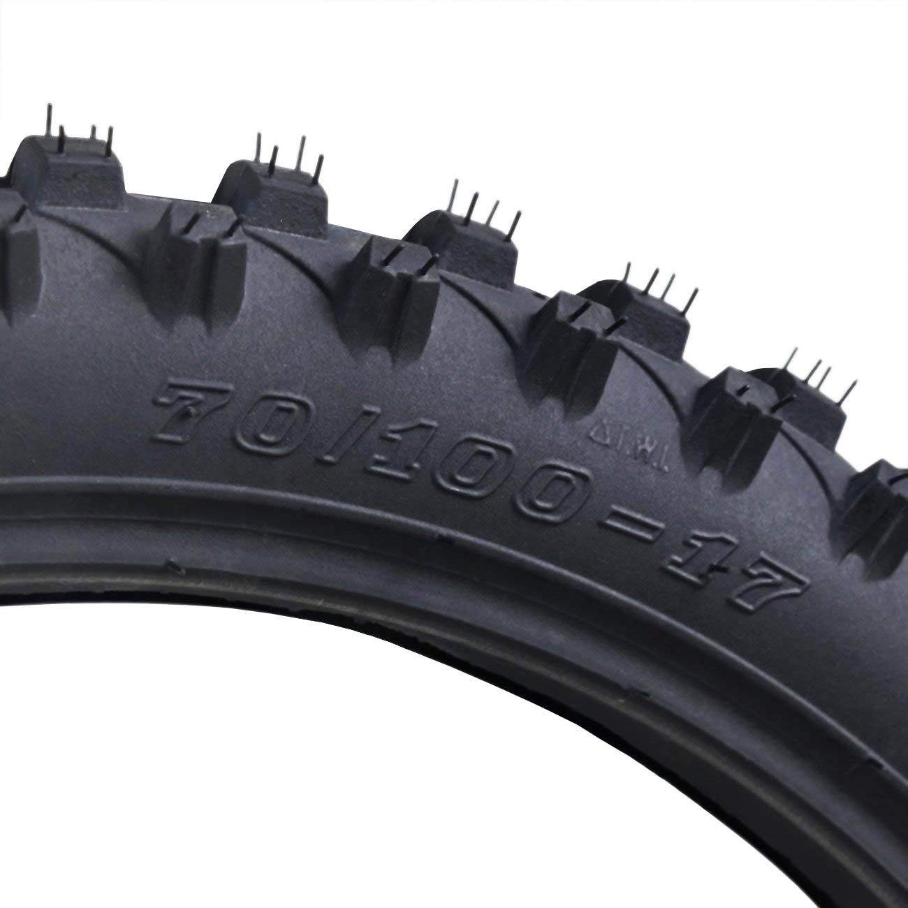 90/100-14 Dirt Bike Tire Complete Dirt Bike Wheel Set 17