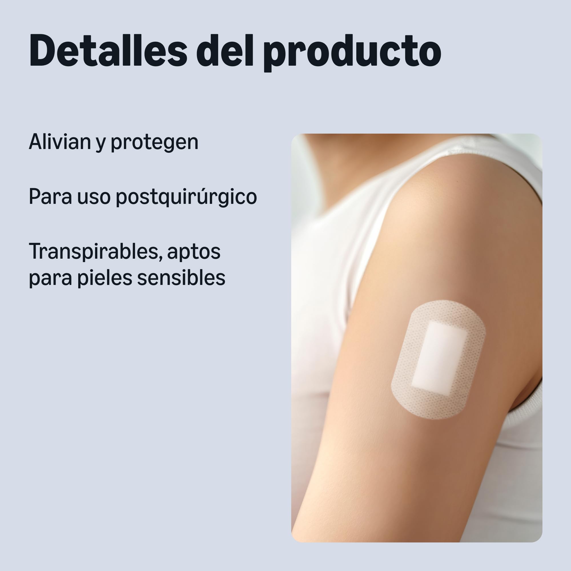 Healthcare By Amazon Apósito estéril para heridas, 20 yeso (Anteriormente una marca Amazon Basic Care, el mismo producto)