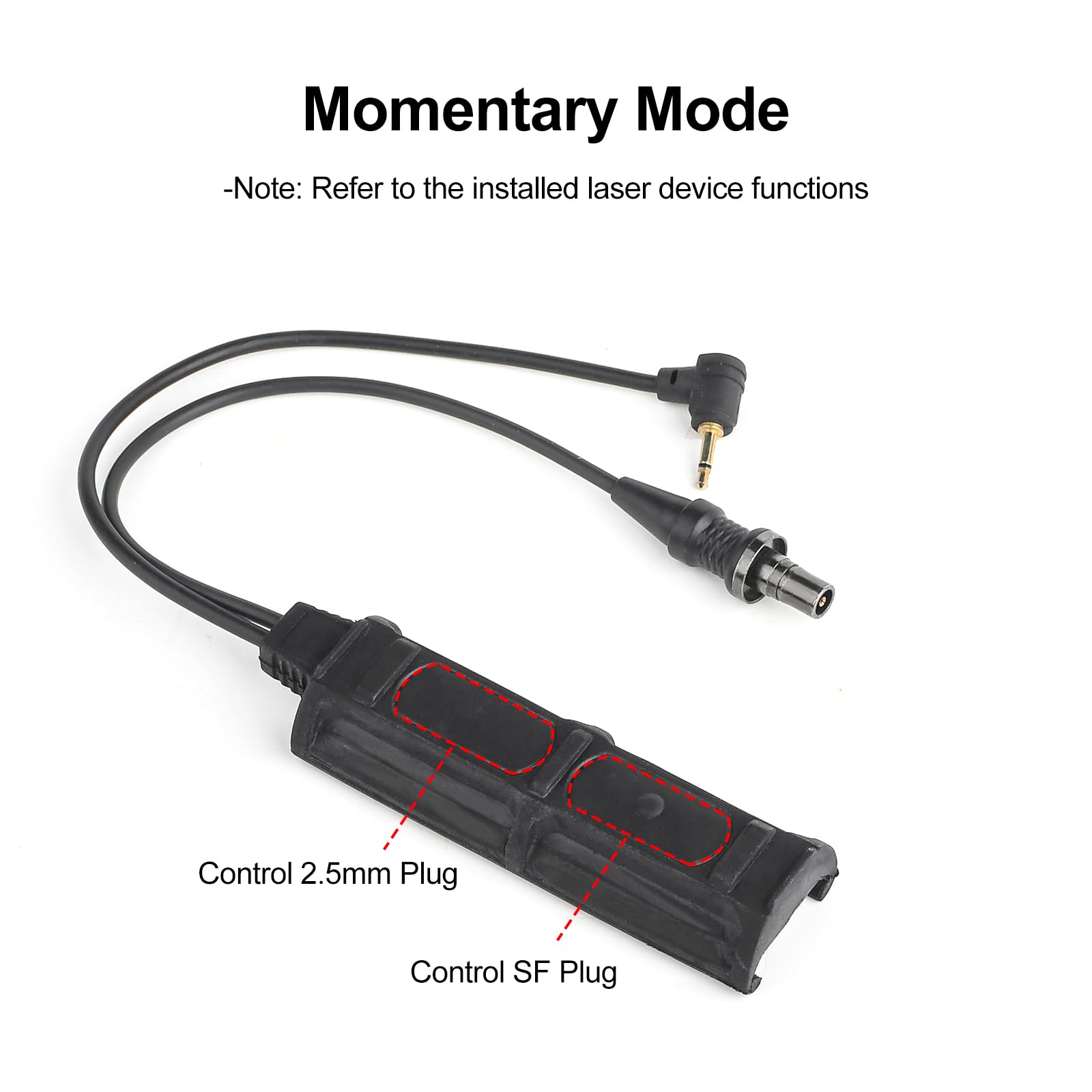 Amazon.com: NOBUHIRO Dual Remote Pressure Switch, Tactical Light