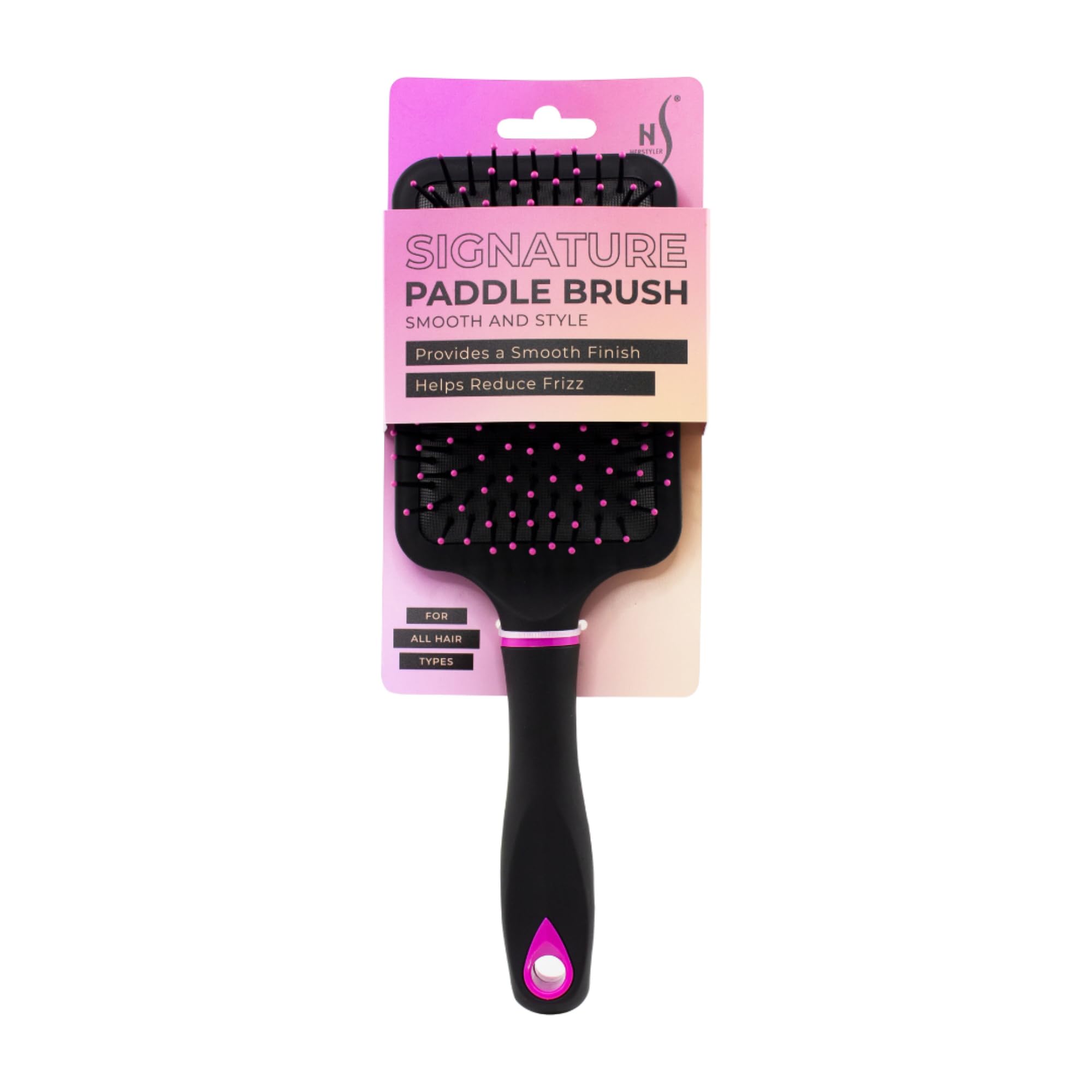 HerStyler Signature Smoothing Paddle Brush - for Blow Drying
