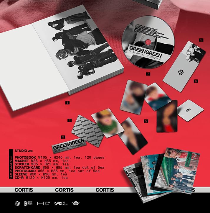 Amazon.co.jp: CORTIS - The 2nd EP [ GREENGREEN ] 韓国盤 (STUDIO