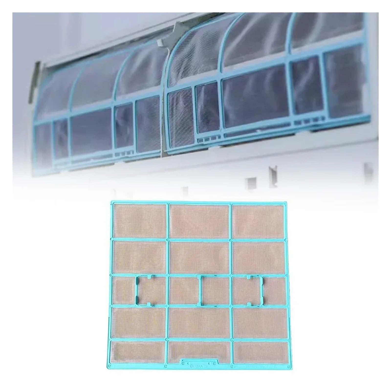 2 Pezzi, Accessorio Filtro Aria Condizionata, Compatibile Con Midea, Compatibile Con Hualing, Progettato For Prevenire L'accumulo Di Polvere(33.6x30.5cm)