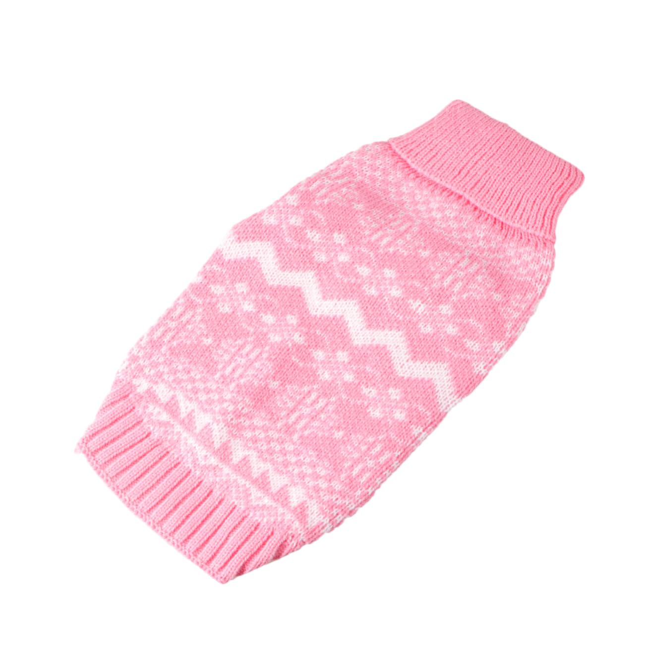 BESPORTBLE 3 Pz Maglione Collo Alto Maglioncini Cane Maglioni Cane Maglione di Gatto Costume da per la Festa di Natale Maglione per Cani Vestiti Invernali per Animali Domestici Rosa