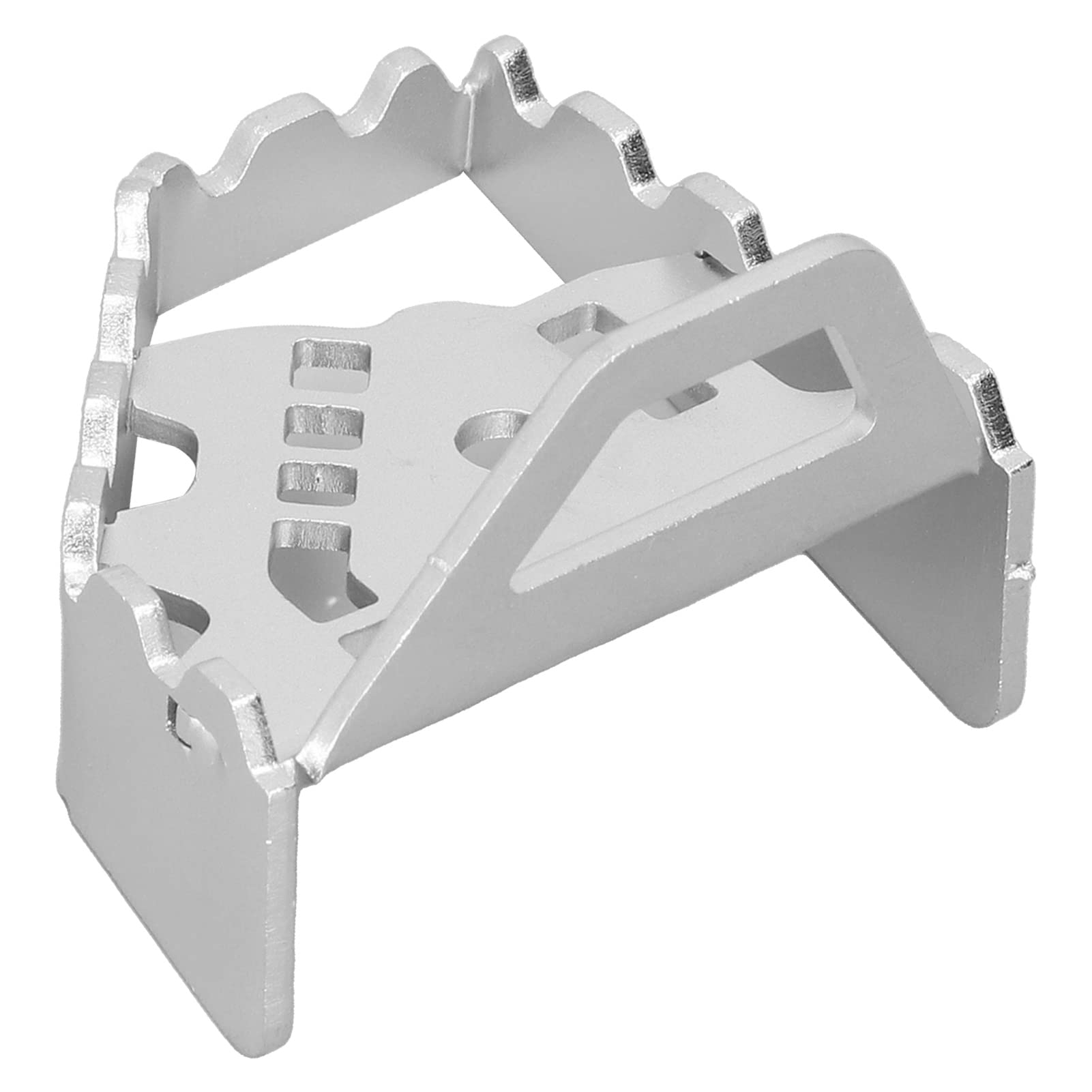 BRRNOO Estensori Pedale, Estensione Pedale Freno Estensione Gas Freno Refitting Moto Leva di Ricambio per CRF1000L Africa Twin 14‑19 (SILVER)