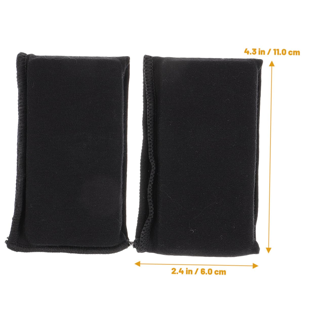 Mikikit 2Pairs Boxing Knuckle Guards of Protective Gel Pads Lightweight Hand Wraps for Enhanced During Training Competition Durable Portable Design for Go