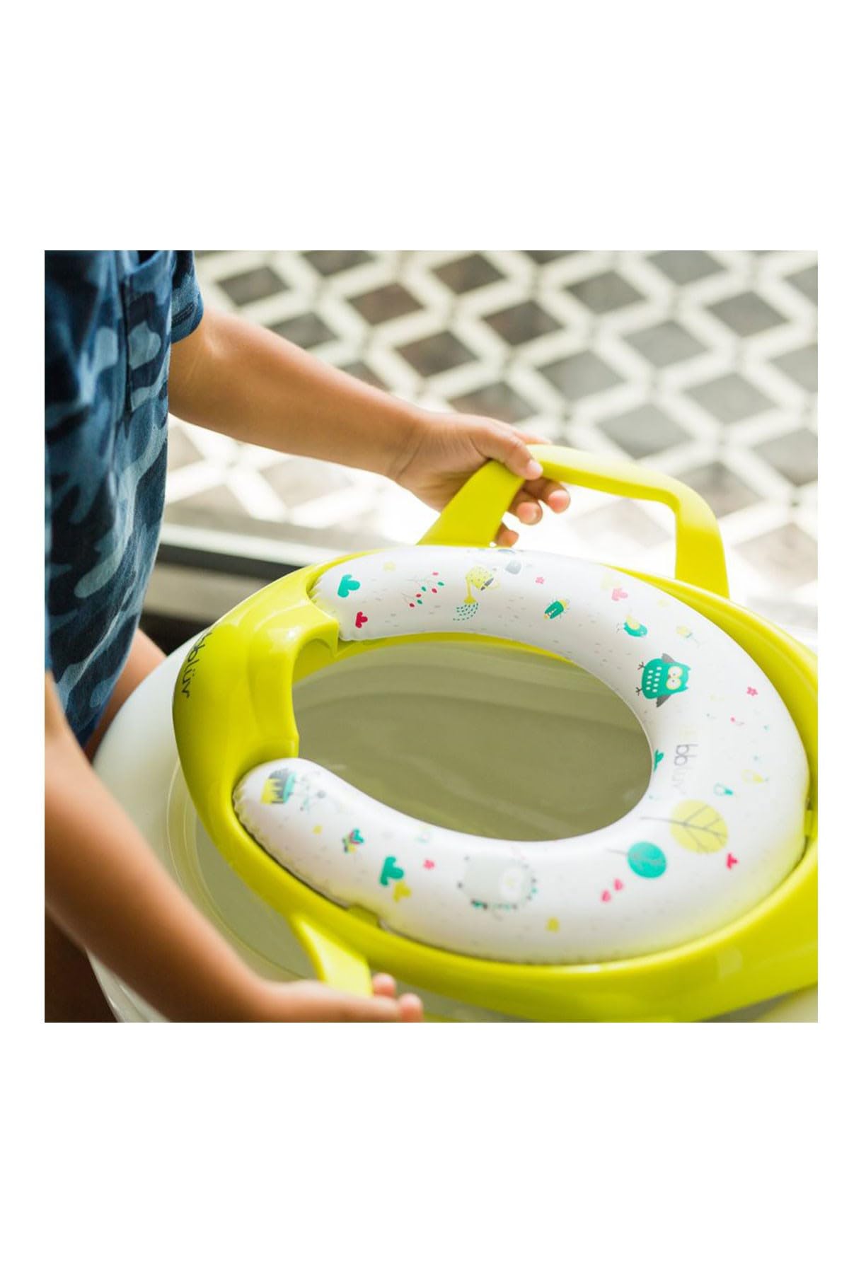 Bblüv Pöti - Support De Toilette Pour Apprentissage De La Propreté - Turquoise Aqua, Confort Et Sécurité Pour Tout-Petits