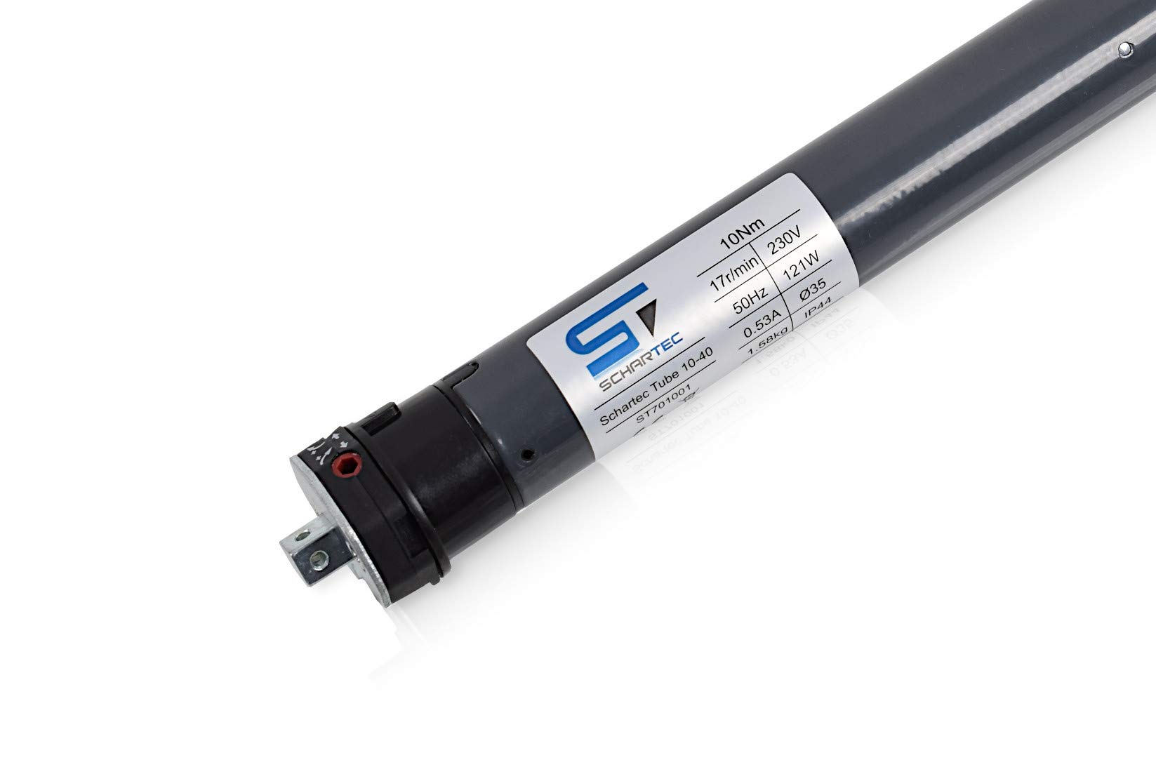SCHARTEC Motore professionale per tapparelle per albero da 40 mm, motore per tapparelle (Shartec Tube 10-40)