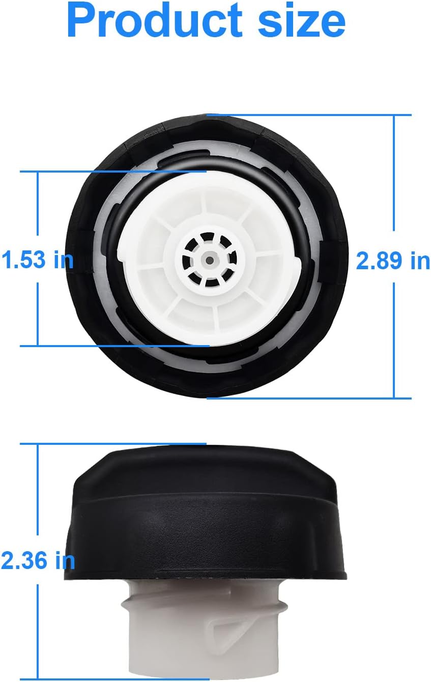 Professional Gas Cap, Fuel Cap by Weuaste, Gas Cap Replacement for Dodge 2000-2019, Ram 1500 2500 3500, Jeep Wrangler JK 2003-2018, Charger, Challenger, Dart, Durango, Journey, Nitro, Grand Caravan : Automotive