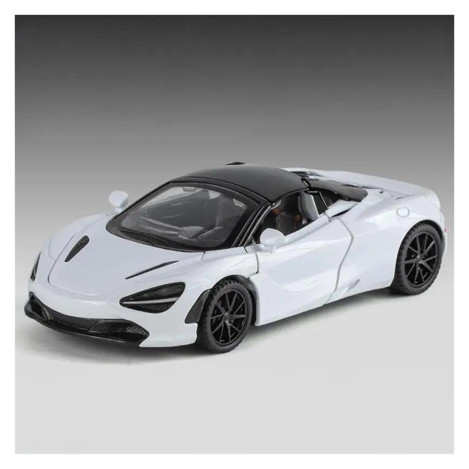 Mocalux White Scale Die-Cast Model Car For 720S Diecast Model Car