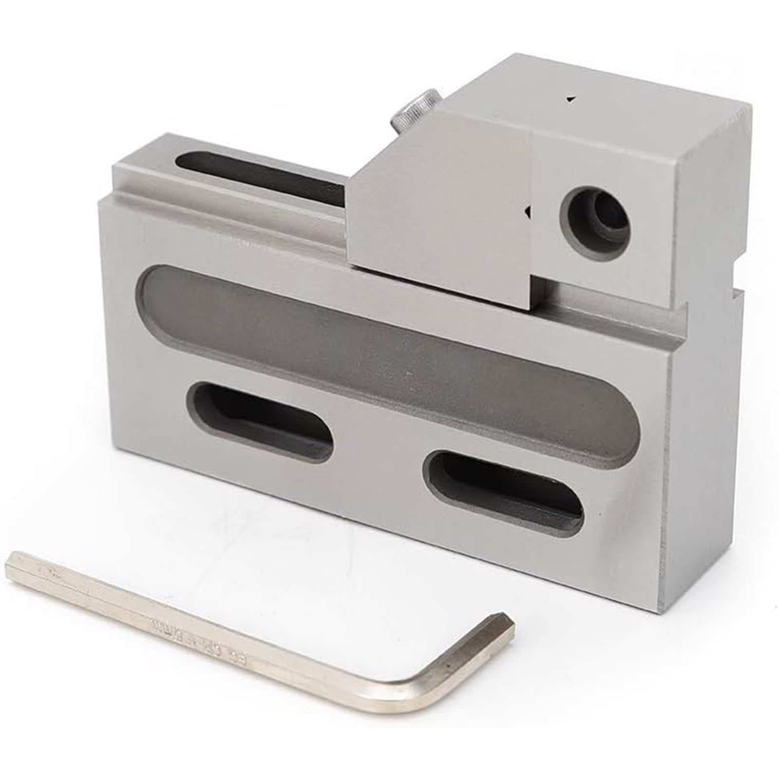 CNC A Filo EDM Alta Precisione Morsa, 2 Pollici Strumento di Serraggio con Apertura A Ganasce 0-50 Mm Ganascia Scorrevole 1.5Kg Design Fisso Serraggio Morsa Apparecchiature