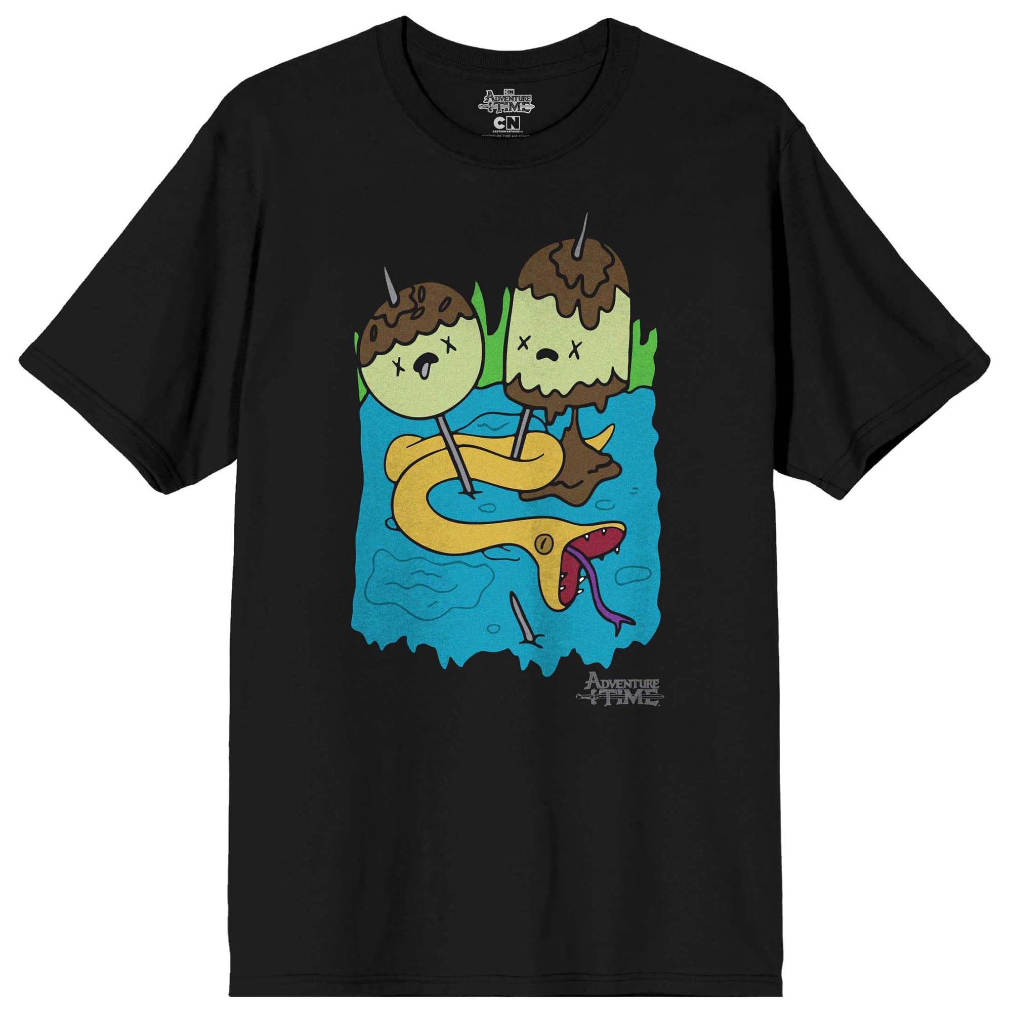 Adventure Time Princess Bubblegum's Rock Men's Crew Neck Short Sleeve T-Shirt Medium