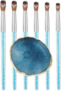 Juego de 7 pinceles para arte de uñas de vari...