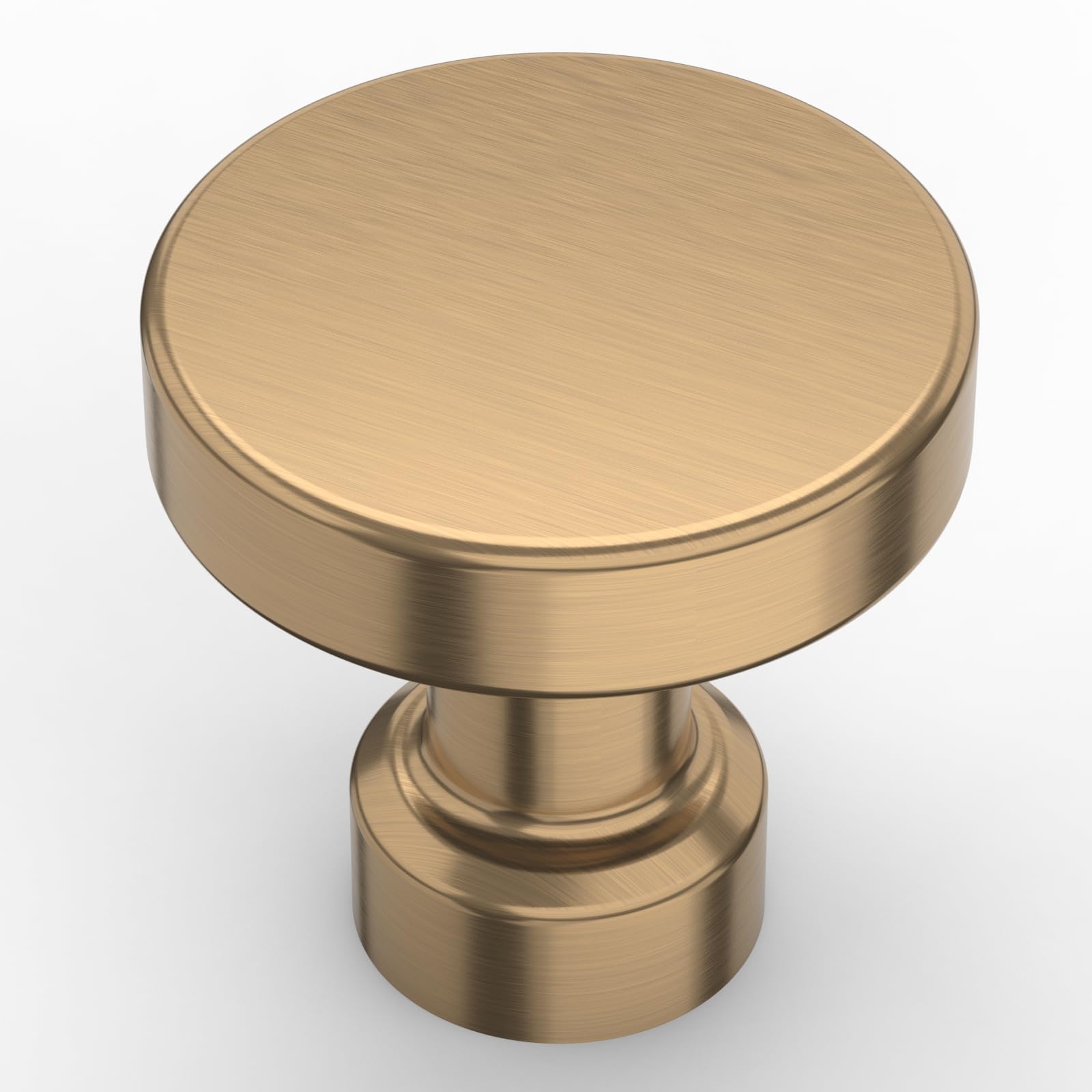 Amerdeco 10 Pack Champagne Bronze Kitchen Cabinet Knobs and -12