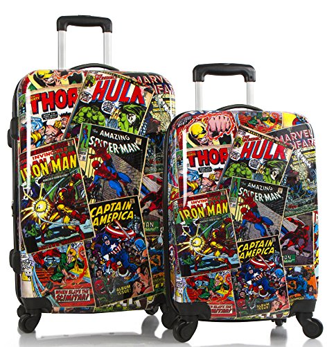 Heys Marvel Comics 2 Piece Set Luggage Set, Comics