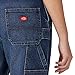 Dickies Women's Denim Boyfriend Bib Overall, Retro Stonewashed, L