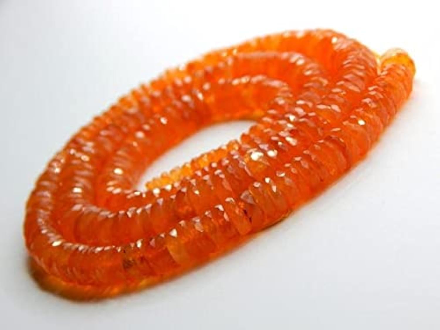 Carnelian Heishi beads en pierre de cornaline naturelle pour bijoux vibrants