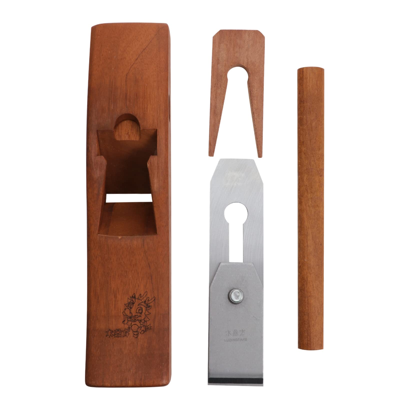 Pialla Manuale per Legno in Metallo e Legno per Carpenteria | Utensile da Falegnameria, Lavorazione Manuale Fluida, Adatta a Principianti e Carpentieri