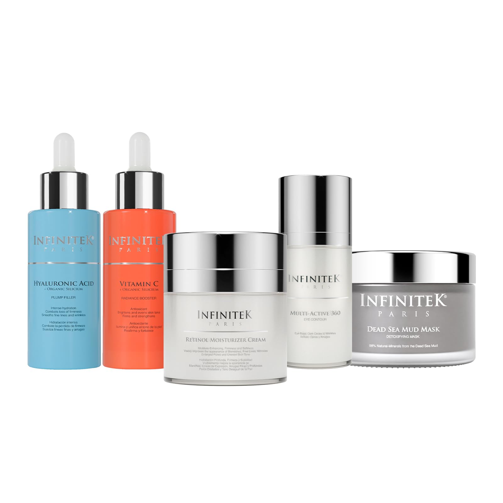 Amazon.com : Infinitek Paris Facial Kit | Vitamin C Serum