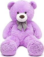 Vista 16 de MorisMos Oso de peluche decorativo con bebé para baby shower, oso suave de 39 pulgadas, regalo para cumpleaños, niños y niñas, recuerdo de fiesta