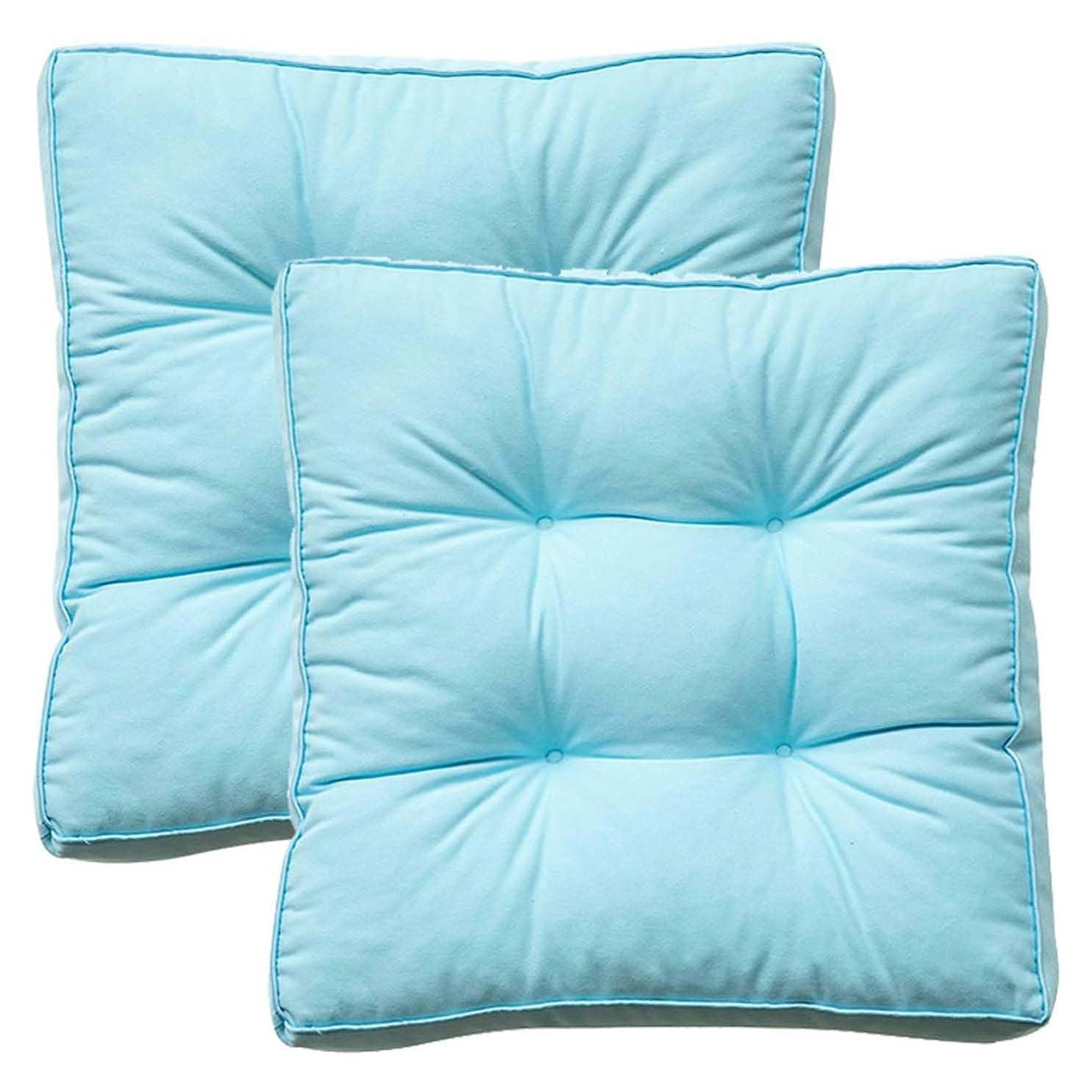 Amunpitic Chair Pads, Seat Cushions for Patio Garden Home Office Furniture, Chair Cushions comfortable for indoor or outdoor use (F 45x45cm)