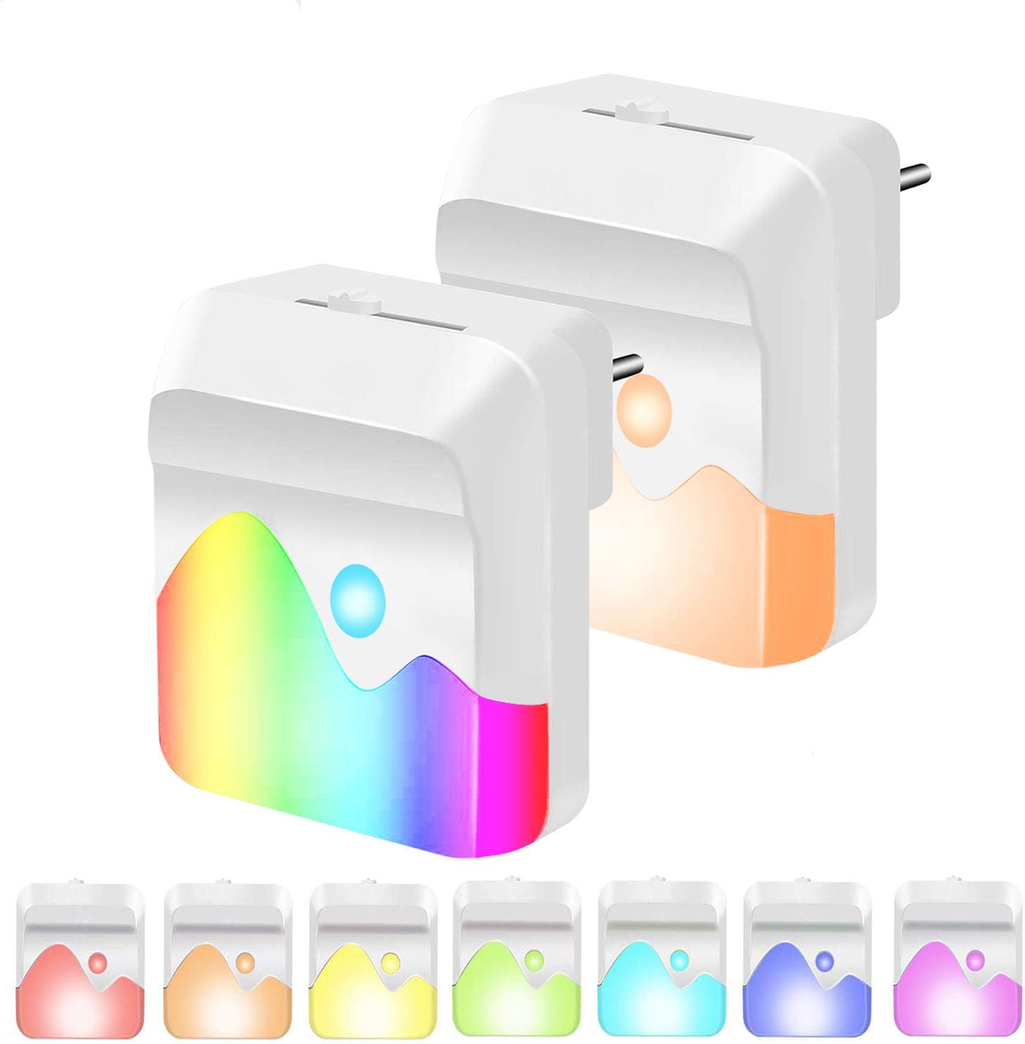 luce notturna per il sensore di movimento del bagno plug in