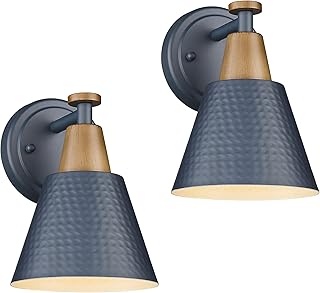 26 Blue Bathroom Ideas That Feel Fresh and Serene 109 FEMILA Modern Wall Sconces Set of 2, 1-Light Wall Lighting Bathroom Scon...