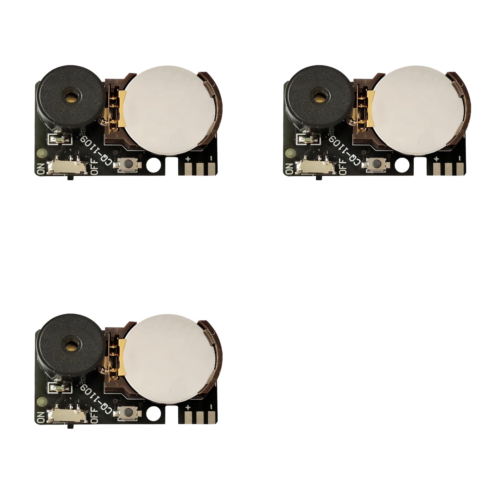 Kueohse 3PCS Cricket Noise Maker Prank Annoying Noise Maker Annoying PCB Beeping Hidden Prank Sounds Intervals Noise Black