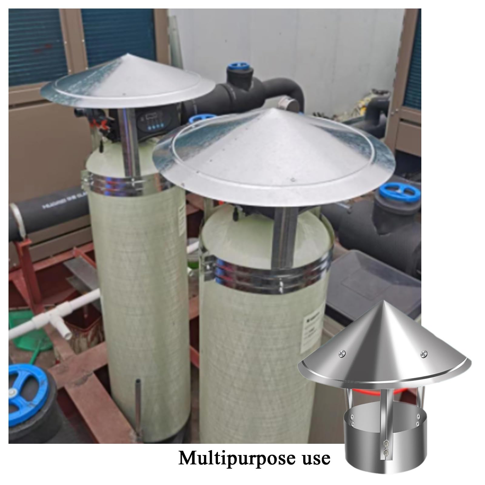 sombrerete de Chimenea, Turbine ventilación,Tubo de Estufa sombrerete de Chimenea para ventilación,Superior sombrerete de Chimenea, sombrerete de Chimenea,Chimenea sombreretes de