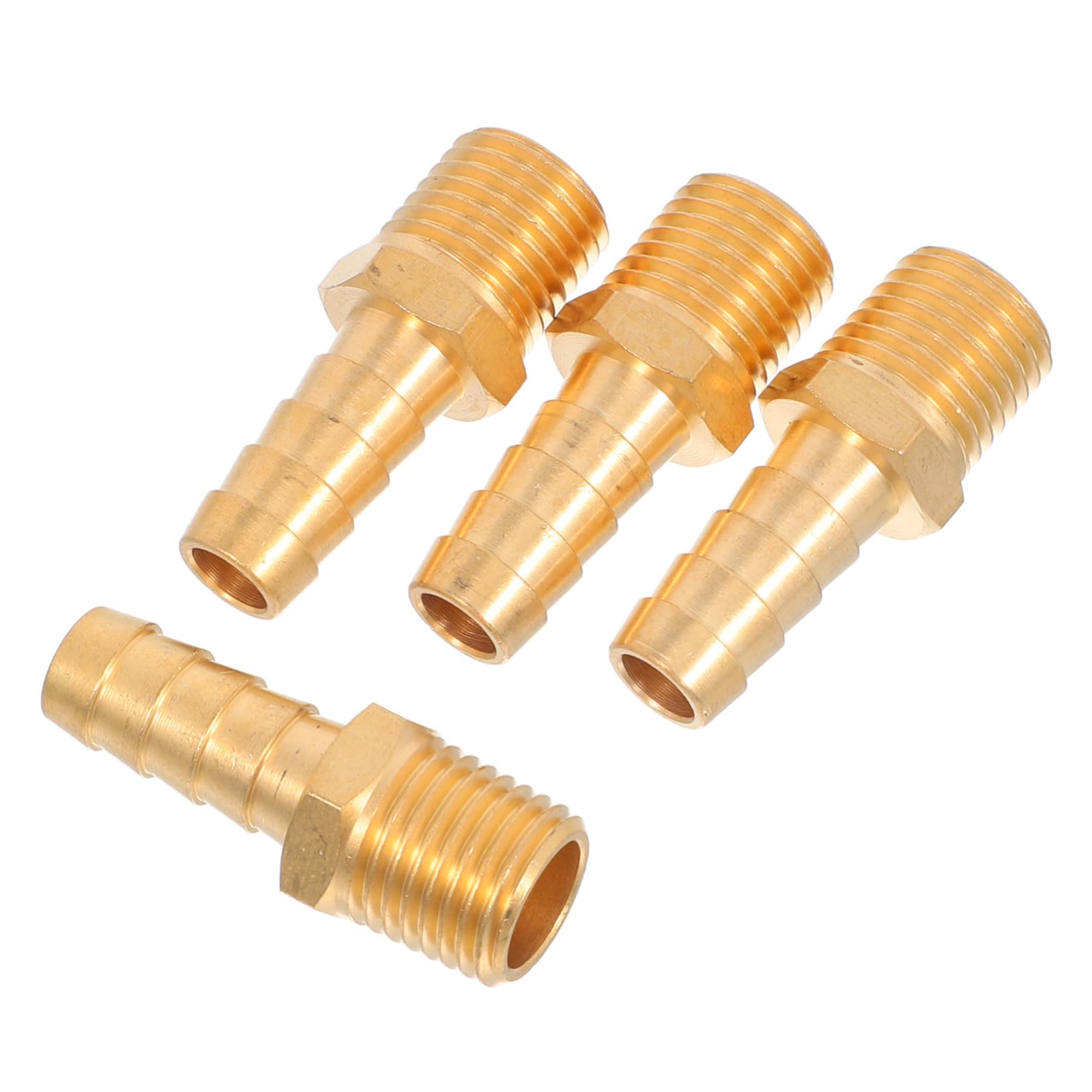 Adaptador de latón manguera Npt Barb de alta durabilidad para aire comprimido industrial