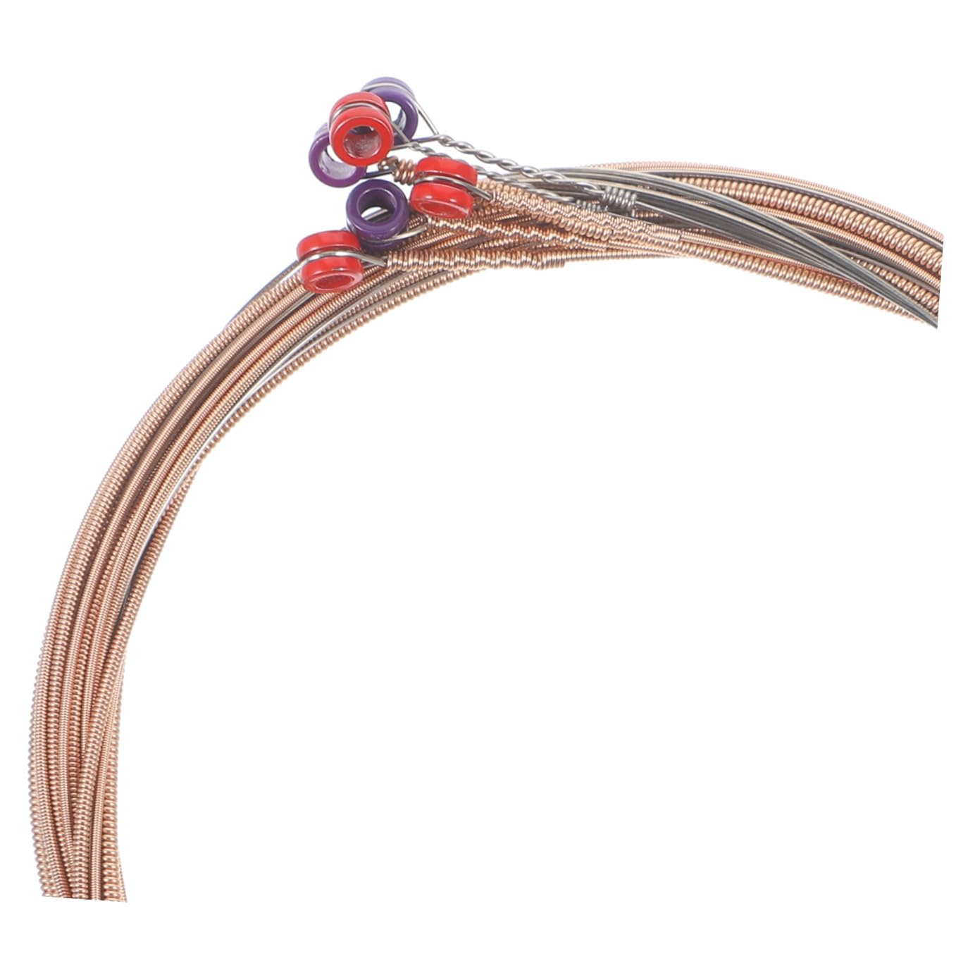 ifundom 24pezzi Corde Per Chitarra Folk Corde Musicali Accessori Per Chitarra Acustica Con Qualità Di Suono Ottimale e Resistenza Duratura