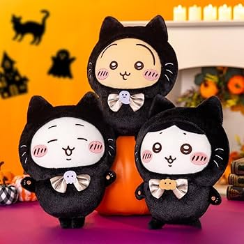 【韓国限定】ちいかわ ハチワレ うさぎ 黒猫 ハロウィン限定 巾着3個セット 韓国限定 ハロウィン 黒猫 ちいかわ ハチワレ うさぎ 巾着 3点