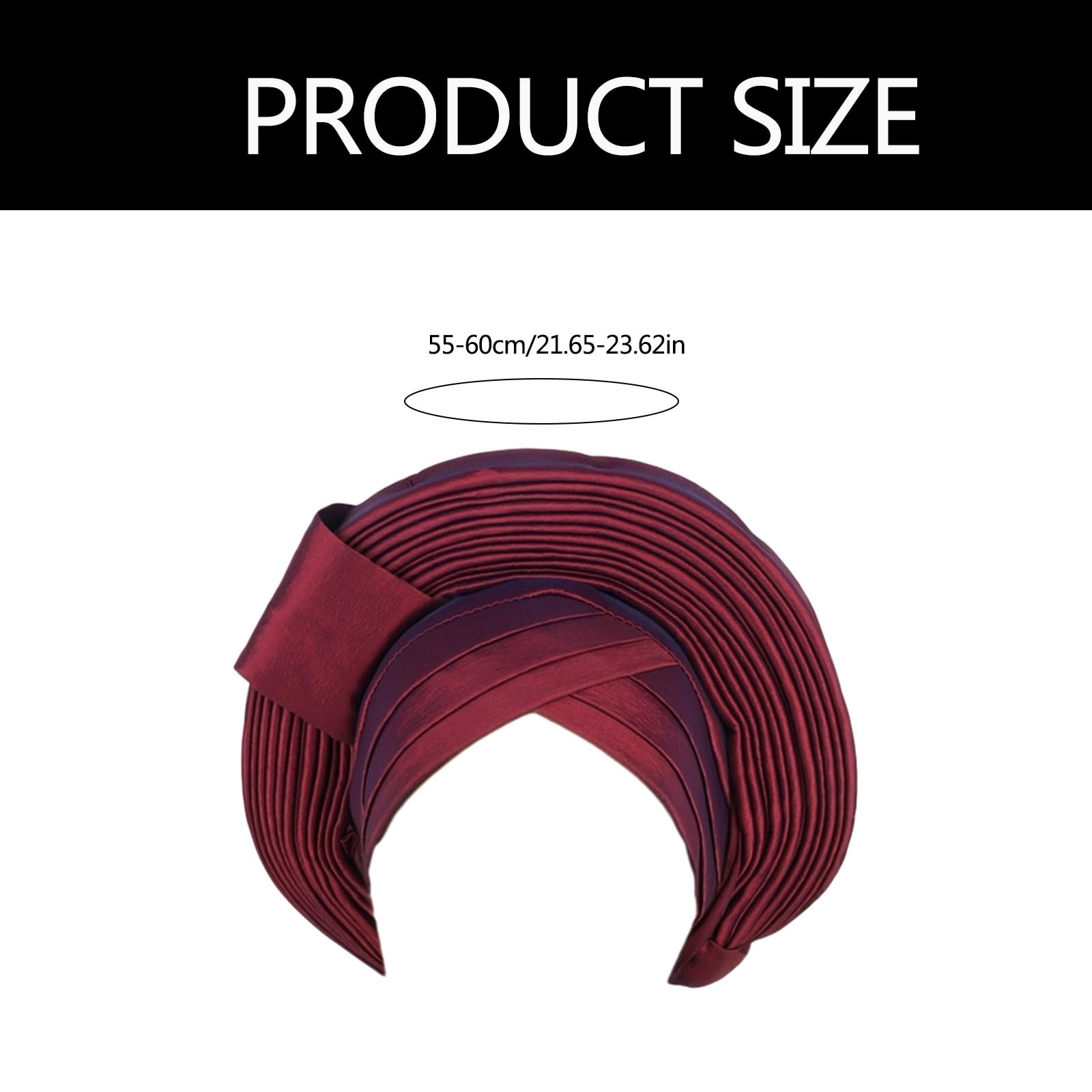 Diadema turbante africana unisex, accesorio para la cabeza del coche elástico, pañuelo africano de moda, bufanda elástica para el cabello para mujeres